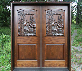 Elk Double Doors