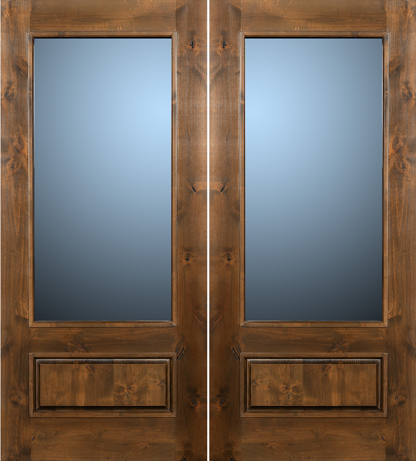 CL-24-51 SW 200 knotty Alder Double doors