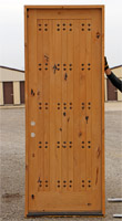 Rustic Exterior Single Doors Cl-611