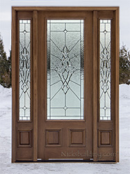 Walnut Finished Doors