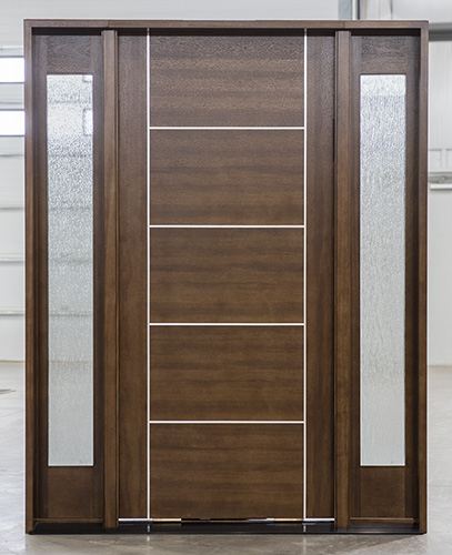 PFC-Milan Exterior Doors with Metal Strips