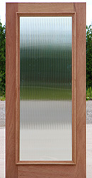 Reed Glass for Full Lite Door