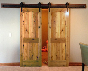 double barn door tracks