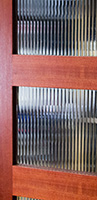 reeded glass interior doors