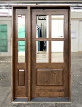 SW 4-Lite door with 1 Sidelite