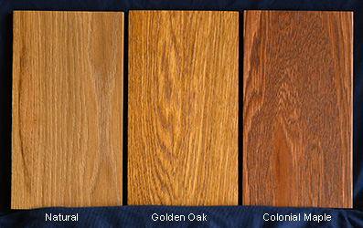 Red Oak Stain Samples Light Tones