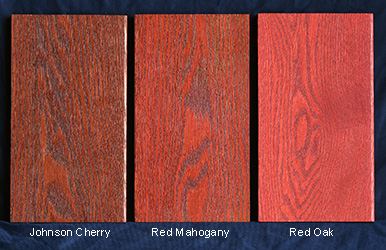 white oak red tones