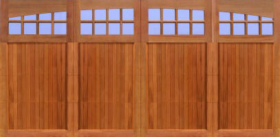 Arched Cedar Doors