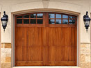 wood garage doors