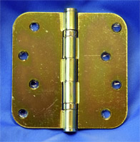 yellow zinc interior door hinges