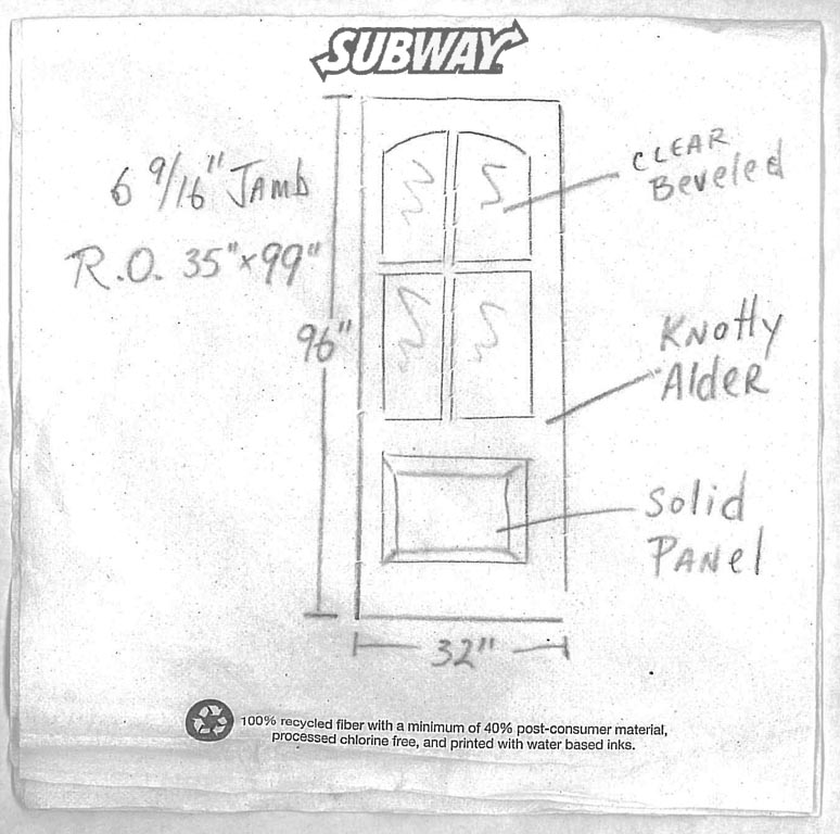 CustomMade Exterior Doors Nickb s Building Supply